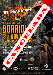 CANCELADA BTT MARATÓN BORRIOL