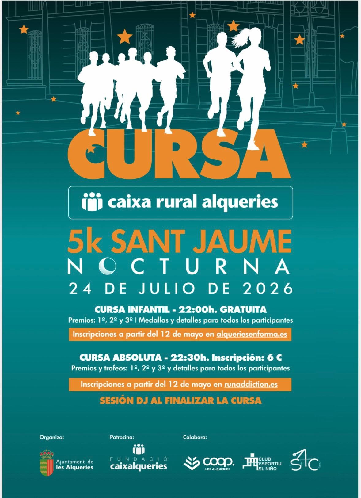 5K NOCTURNA SANT JAUME LES ALQUERIES
